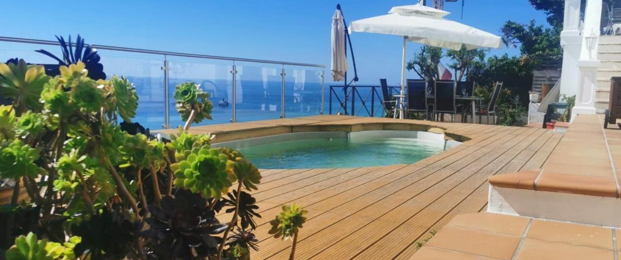 Vue magnifique avec piscine privée et sauna à 10min de Monaco Roquebrune-Cap-Martin Exterior foto