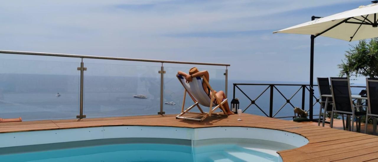 Vue magnifique avec piscine privée et sauna à 10min de Monaco Roquebrune-Cap-Martin Exterior foto